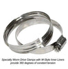Image of PPE Black Silicone Upper & Lower Coolant Hose Kit For 2006-2010 GM 6.6L Duramax