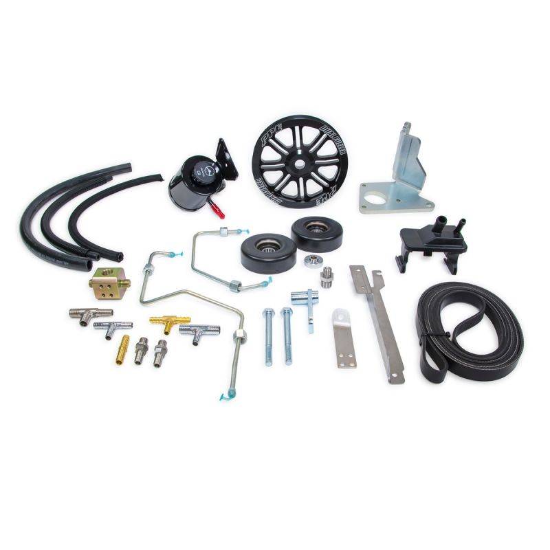 Image of PPE Dual Fueler Kit With 7Y-Spoke Style Pulley For 2011-2016 LML Duramax 6.6L