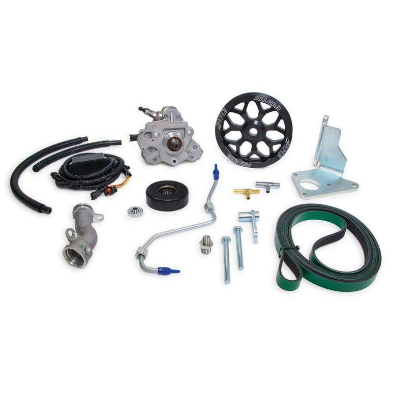 Image of PPE Dual Fueler Kit & CP3 Pump 7Y-Spoke Pulley For 02-04 6.6L LB7 Duramax Diesel