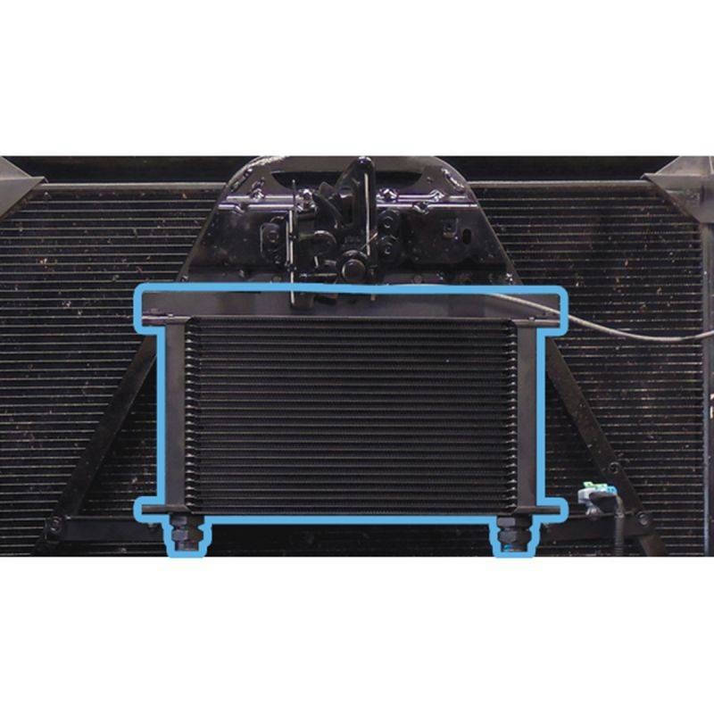 Image of PPE Heavy Duty Performance Transmission Cooler For 01-03 GM LB7 Duramax Diesel