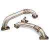 Image of PPE High Flow Exhaust Manifolds With Up Pipes For 2004.5-2005 GM LLY Duramax