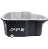 Image of PPE Black High Capacity Cast Aluminum Oil Pan For 2011-2016 GM 6.6 LML Duramax