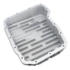 Image of PPE 68RFE Brushed Transmission Pan For 2007.5-2021 Dodge Ram 6.7L Cummins Diesel