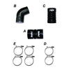 Image of PPE Silicone Hose Kit With Stainless Clamps For 06-10 GM 6.6L LBZ LMM Duramax