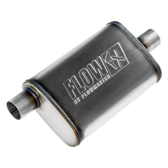 Image of Flowmaster FlowFX 2.25" In/Out Offset Muffler For All Gas Cars Trucks & Suv's