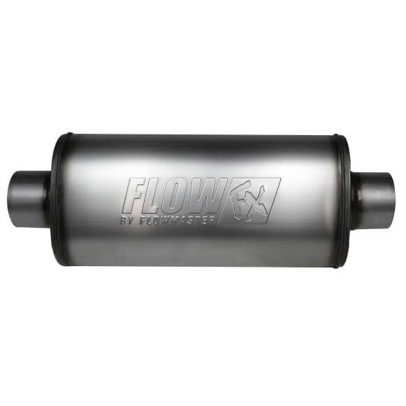 Image of Flowmaster FlowFX 3.5" In/Out Stainless Muffler For Gas Cars Trucks & Suv's