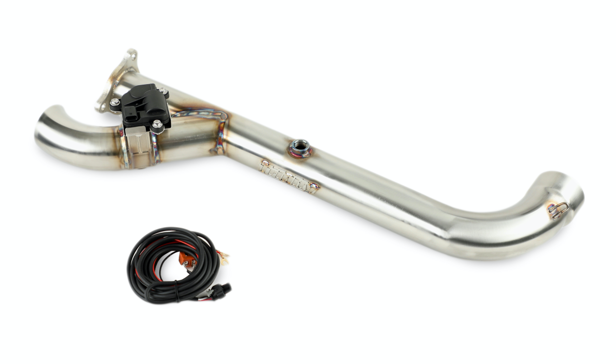 Image of Trinity Side Piece Header Pipe w/ Cutout For RZR PRO XP and Turbo R