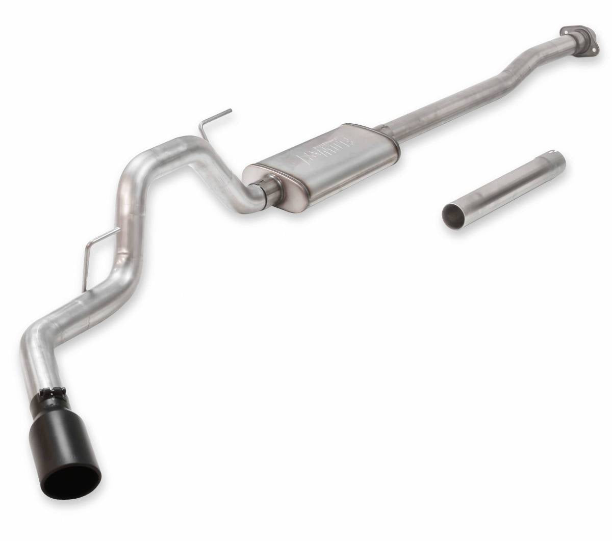Image of Flowmaster FlowFX Cat-Back Single Tip Exhaust For 15-20 Ford F150 2.7L 3.5L 5.0L