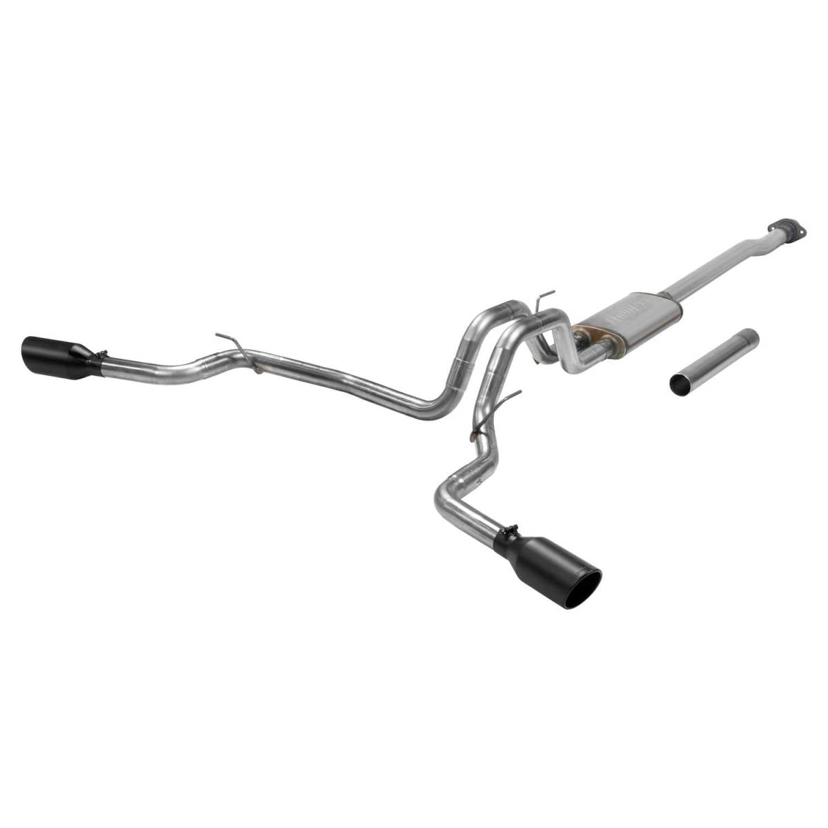 Image of Flowmaster FlowFX Cat-Back Dual Exhaust For 2015-2020 Ford F150 2.7L 3.5L 5.0L