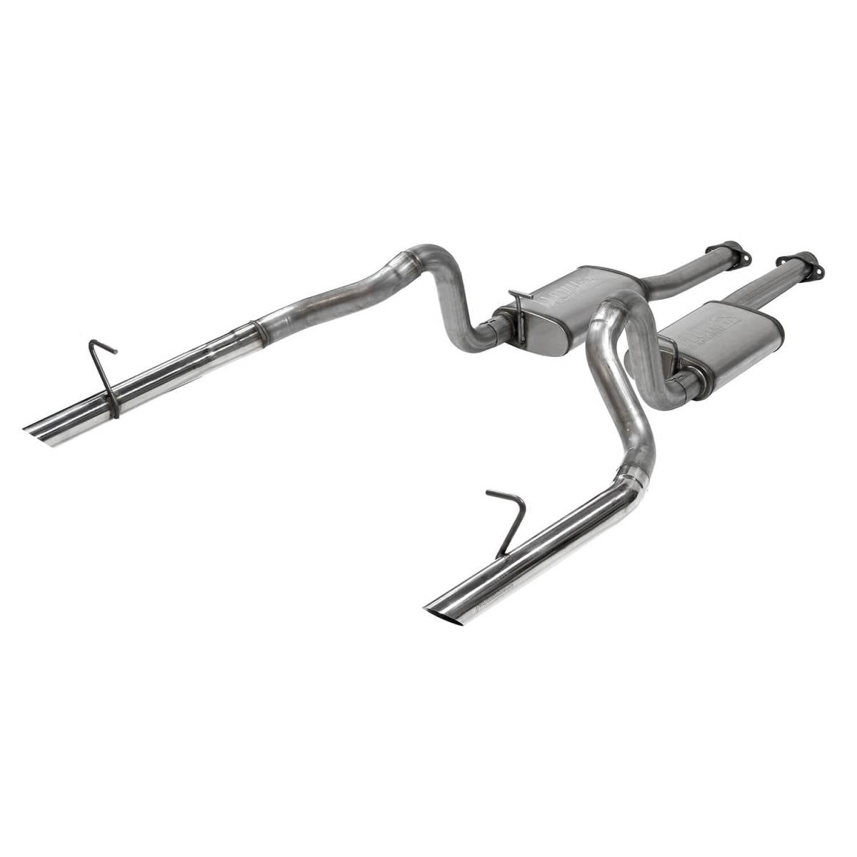 Image of Flowmaster FlowFX Cat-Back Dual Exhaust System For 86-93 Ford Mustang LX 5.0L