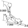 Image of Hurst Quarter Stick Race Shifter For TH250/TH350/TH375/TH400/Powerglide Trans