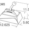 Image of Hurst V-Matic 3 Ratchet Shifter For Chrysler Dodge Ford GM 3 & 4 Speed Trans