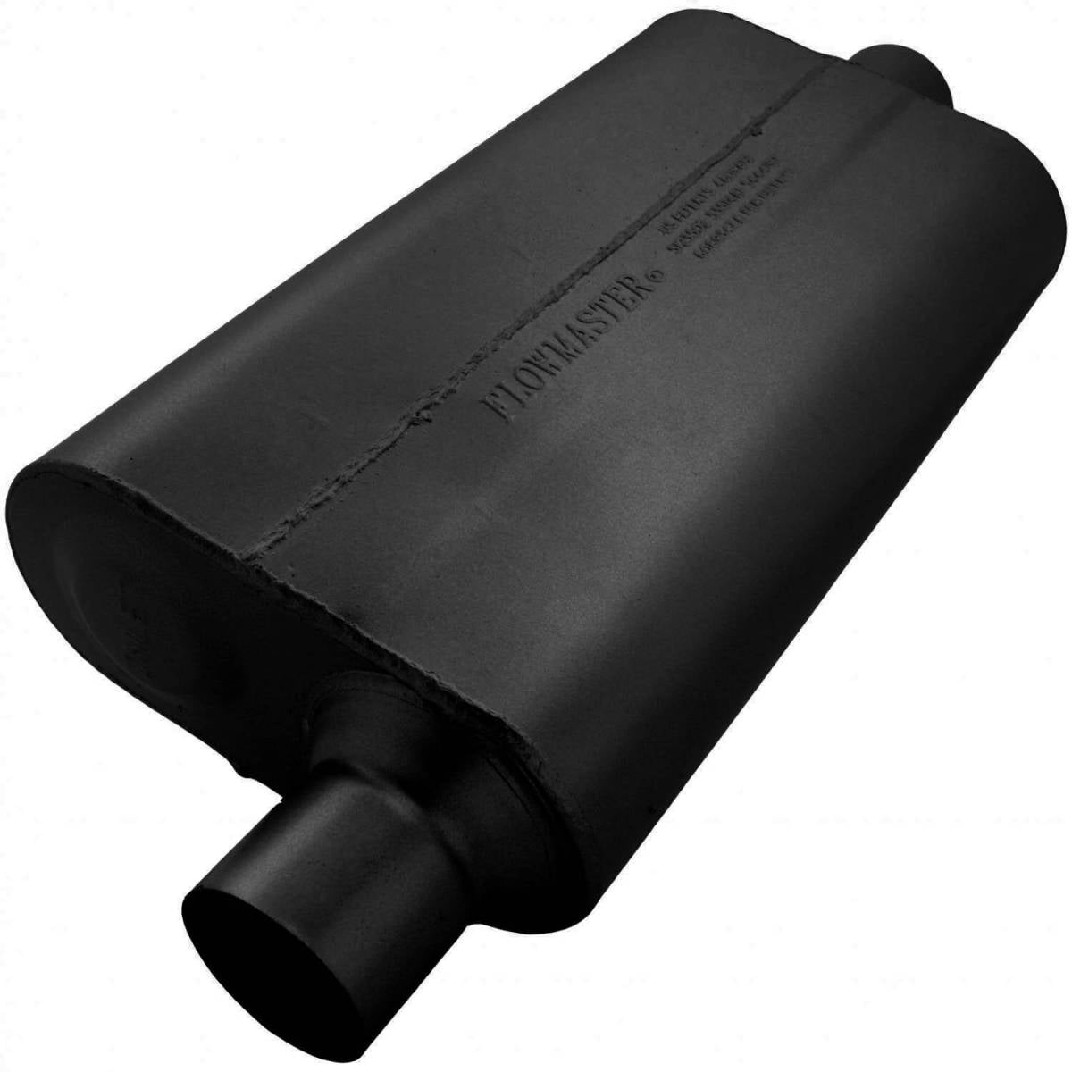 Image of Flowmaster 50 Series Delta Flow 2.5" Offset in 2.5" Center Out Universal Muffler