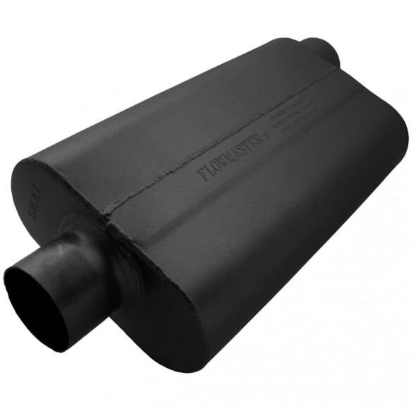 Image of Flowmaster 50 Series Delta Flow 3" Center in 3" Offset Out Universal Muffler
