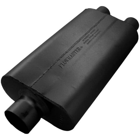 Image of Flowmaster 50 Series Delta Flow 3" in 2.25" Dual Out Universal Chambered Muffler