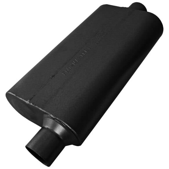 Image of Flowmaster 50 Series Delta Flow 2.5" In Offset 2.5" Out Center Universal Muffler
