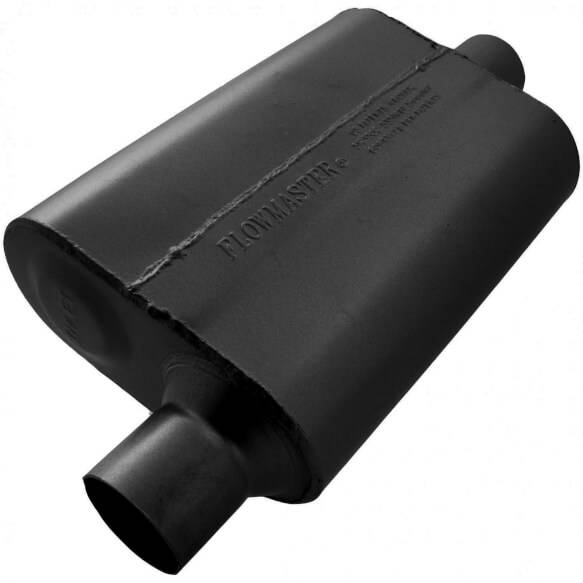Image of Flowmaster 40 Series Delta Flow 2.5" Offset in 2.5" Center Out Universal Muffler