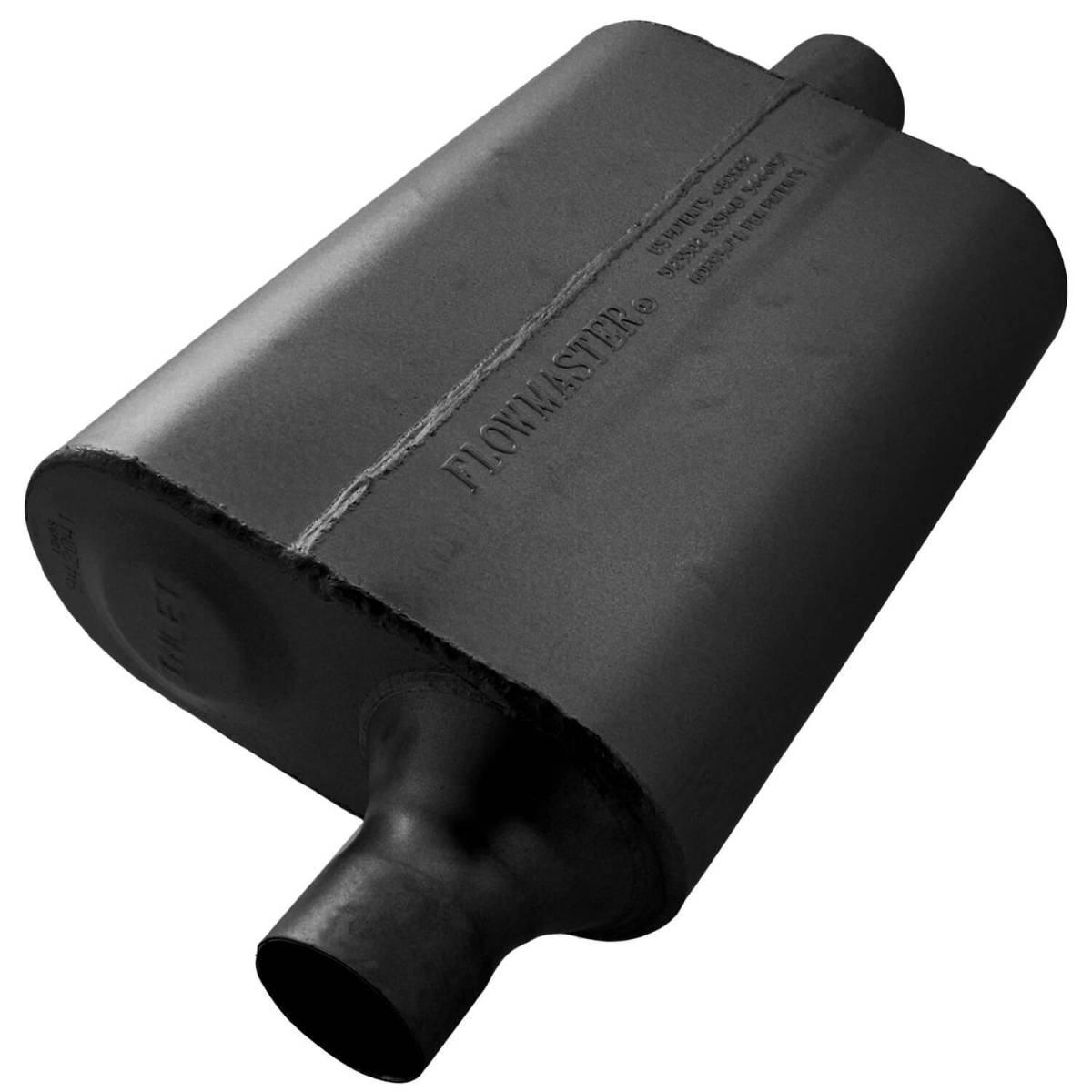 Image of Flowmaster 40 Series Delta Flow 2" Offset in 2" Center Out Universal Muffler