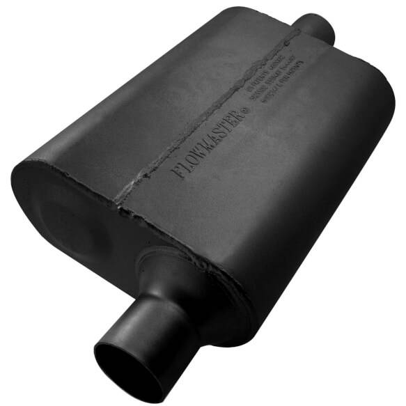 Image of Flowmaster 40 Series Delta Flow 2.25" Offset In 2.25" Out Universal Muffler