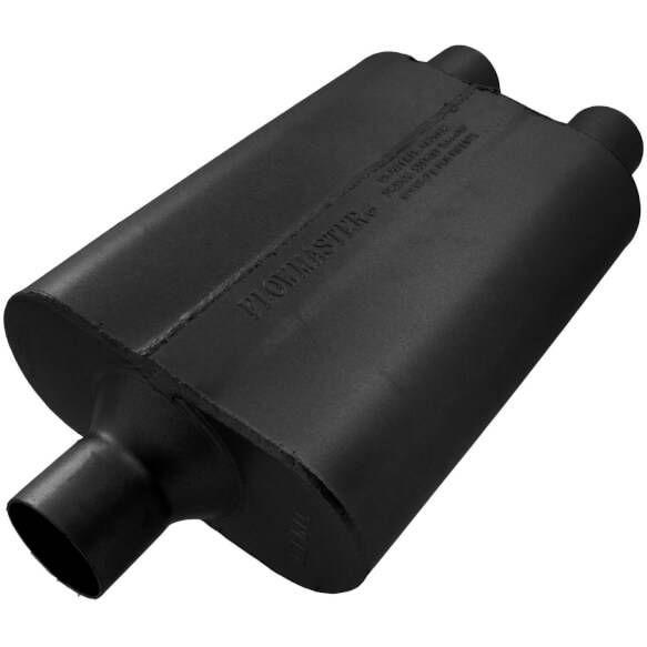 Image of Flowmaster 40 Series Delta Flow 2.25" Center In 2.25" Dual Out Universal Muffler