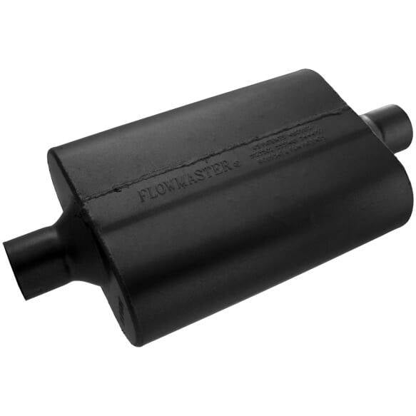 Image of Flowmaster 40 Series Delta Flow 2.25" Center In/Out Chambered Universal Muffler
