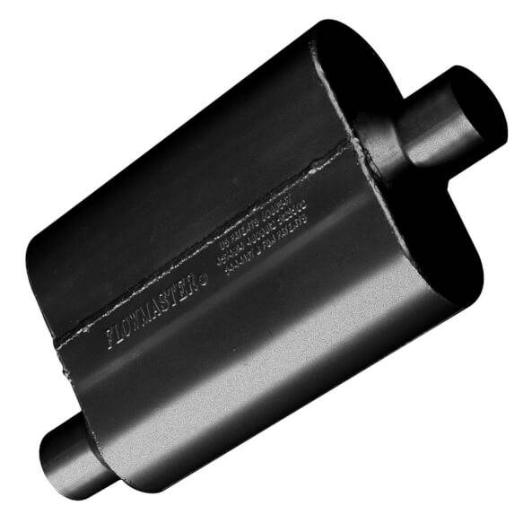 Image of Flowmaster 40 Series 2.25" Offset In 2.25" Center Out Multi Chambered Muffler