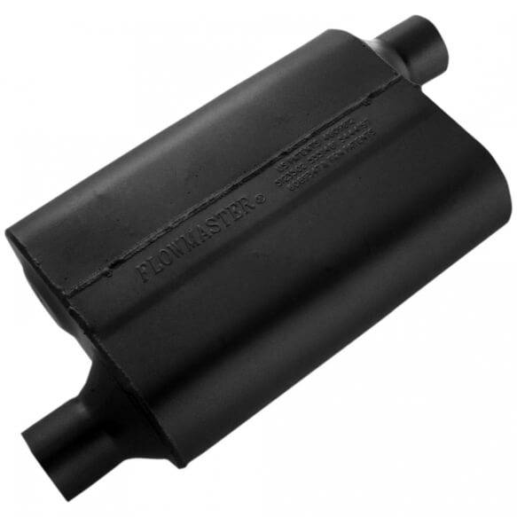 Image of Flowmaster 40 Series 2.25" In/Out Offset Aggressive Chambered Universal Muffler