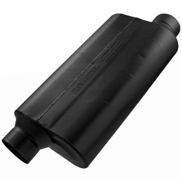 Image of Flowmaster 50 Series Heavy Duty 3.5" Inlet 3.5" Outlet Offset Chambered Muffler