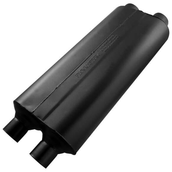 Image of Flowmaster 70 Series 2.25" Dual In 2.25" Dual Out Universal Chambered Muffler