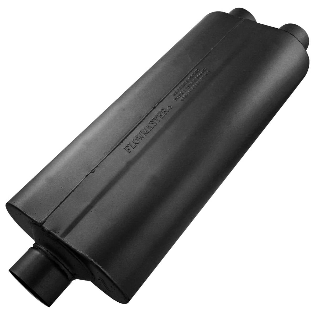 Image of Flowmaster 70 Series 3" Center In 2.5" Dual Out Universal Chambered Muffler
