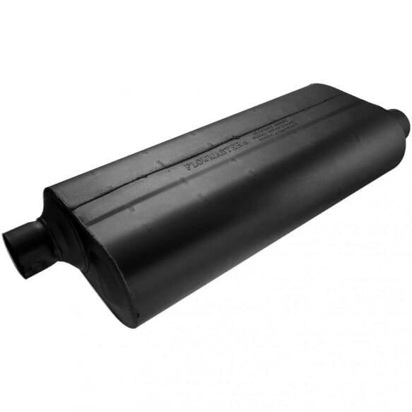 Image of Flowmaster 70 Series 2.5" Offset In 2.5" Offset Out Universal Chambered Muffler