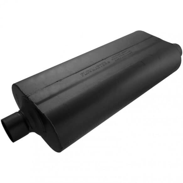 Image of Flowmaster 70 Series 2.5" Center In 2.5" Offset Out Universal Chambered Muffler