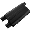 Image of Flowmaster 80 Series Stainless 2.5" Offset In 2.5" Dual Out Universal Muffler