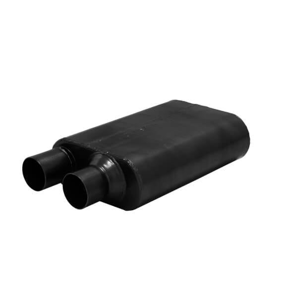 Image of Flowmaster 80 Series Stainless 2.5" Same Side In/Out Universal Chambered Muffler