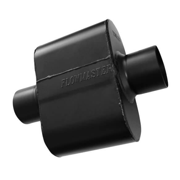 Image of Flowmaster Super 10 Series Stainless 2.5" Center Inlet/Outlet Universal Muffler