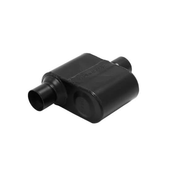 Image of Flowmaster Super 10 Series Stainless 2.5" Offset In 2.5" Out Universal Muffler