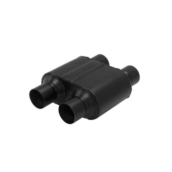 Image of Flowmaster Super 10 Series Stainless 2.5" Dual Inlet/Outlet Universal Muffler