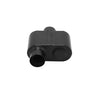 Image of Flowmaster Super 10 Series Stainless 3" Offset Inlet 3" Outlet Universal Muffler
