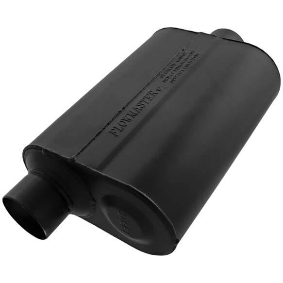 Image of Flowmaster Super 40 Series 2.5" Offset In 2.5" Center Out Universal Muffler