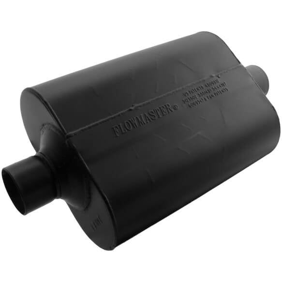 Image of Flowmaster Super 40 Series 2.5" Center Inlet/Outlet Universal Chambered Muffler