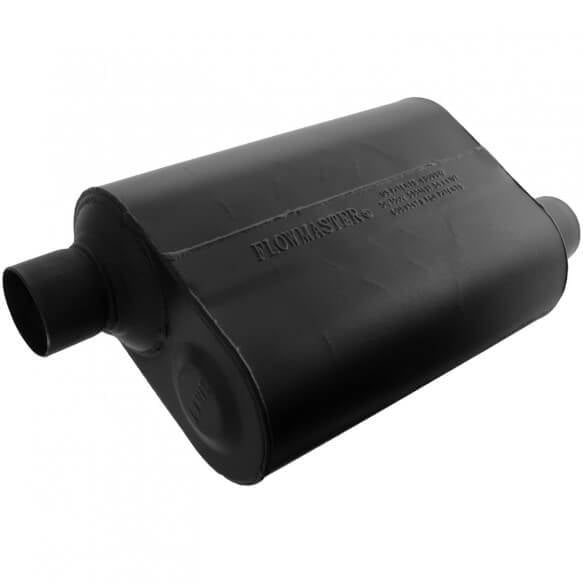 Image of Flowmaster Super 40 Series 2.5" Inlet/Outlet Offset Universal Chambered Muffler