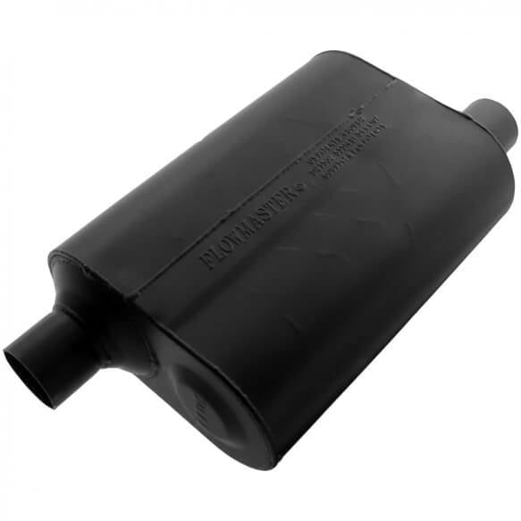 Image of Flowmaster Super 40 Series 2.25" Inlet/Outlet Offset Universal Chambered Muffler