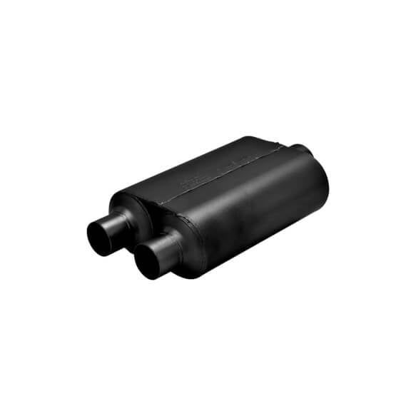 Image of Flowmaster Super 40 Series Stainless 3" In 2.5" Dual Out Universal Muffler