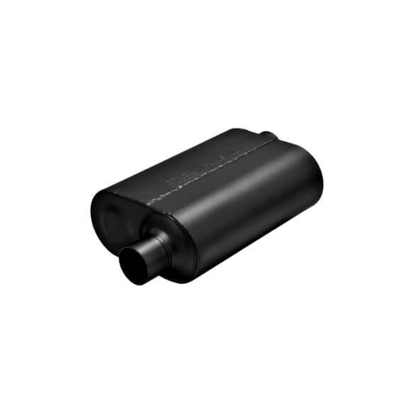 Image of Flowmaster Super 40 Series Stainless 2.5" Offset In/Out Universal Muffler