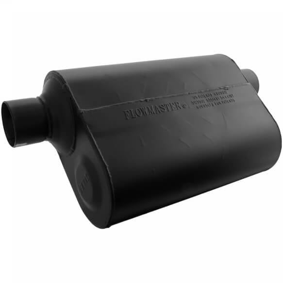 Image of Flowmaster Super 40 Series 2.5" Offset In 2.5" Same Side Out Universal Muffler
