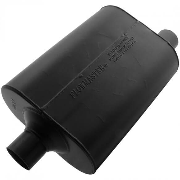 Image of Flowmaster Super 40 Series 2.25" In 2.25" Offset Out Universal Chambered Muffler