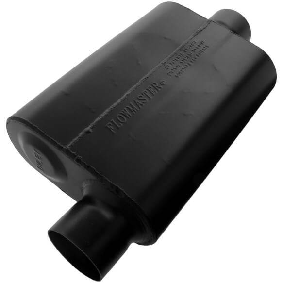 Image of Flowmaster Super 44 Series 3" Offset In 3" Out Universal Chambered Muffler