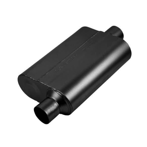 Image of Flowmaster Super 44 Series Stainless 2.5" Offset In 2.5" Out Universal Muffler