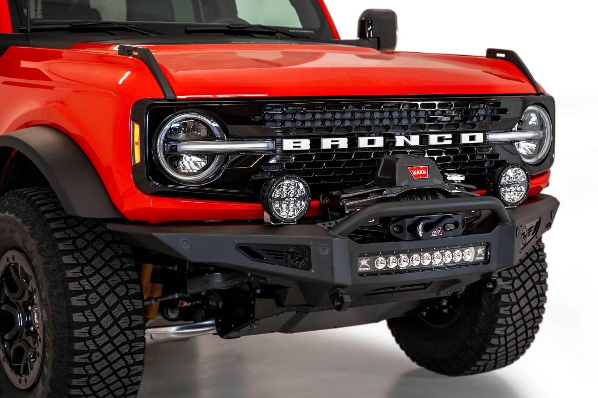 Image of Addictive Desert Designs Rock Fighter Front Bumper For 2021-2022 Ford Bronco