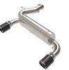 Image of AFE Vulcan Series Stainless Axle-Back Exhaust W/ Carbon Tips For 21+ Ford Bronco